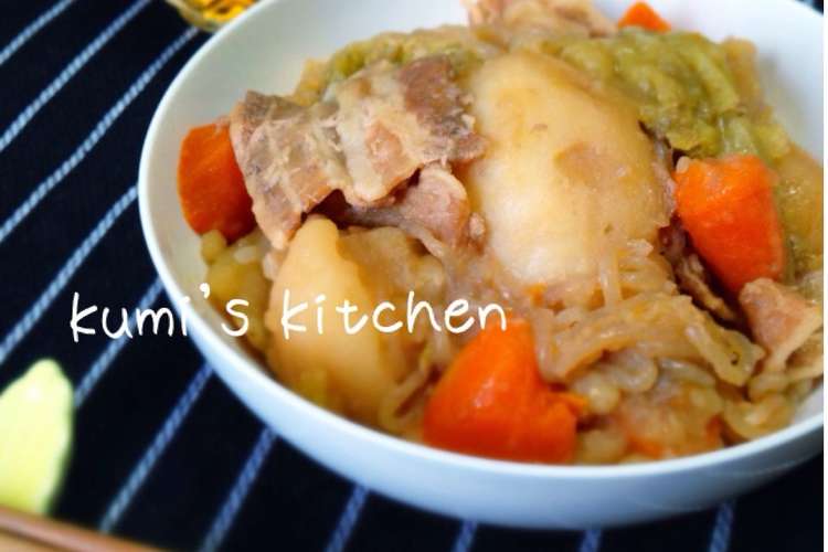 10分で肉じゃが 圧力鍋で簡単 加圧5分 レシピ 作り方 By Kumi0901 クックパッド 簡単おいしいみんなのレシピが352万品
