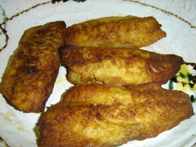 魚嫌いも克服??真アジのカレー焼き♪
