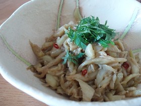 シンプル♪なすのあっさり和風炒め