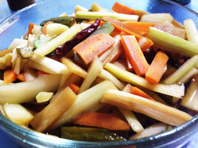 野菜の中華漬の写真