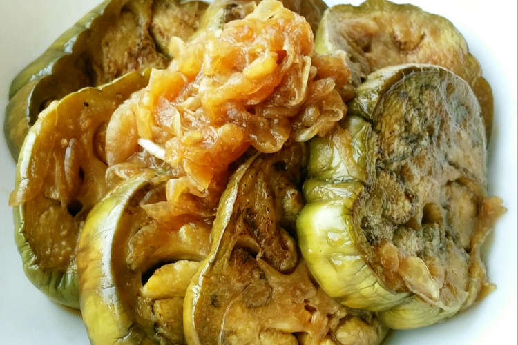 白ナスと玉ねぎのポン酢漬け レシピ 作り方 By ゆんやともも クックパッド 簡単おいしいみんなのレシピが358万品