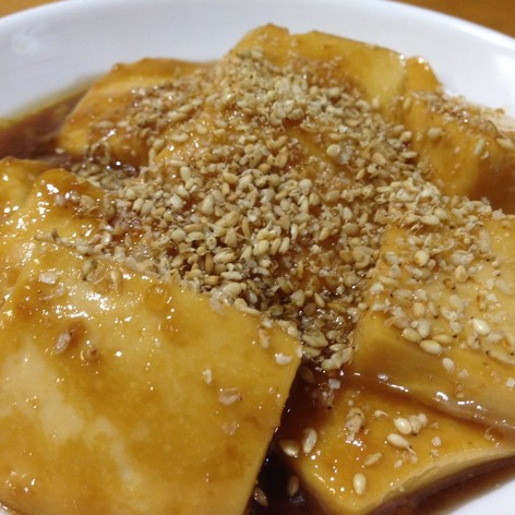 【男の料理】豆腐の味噌煮込み