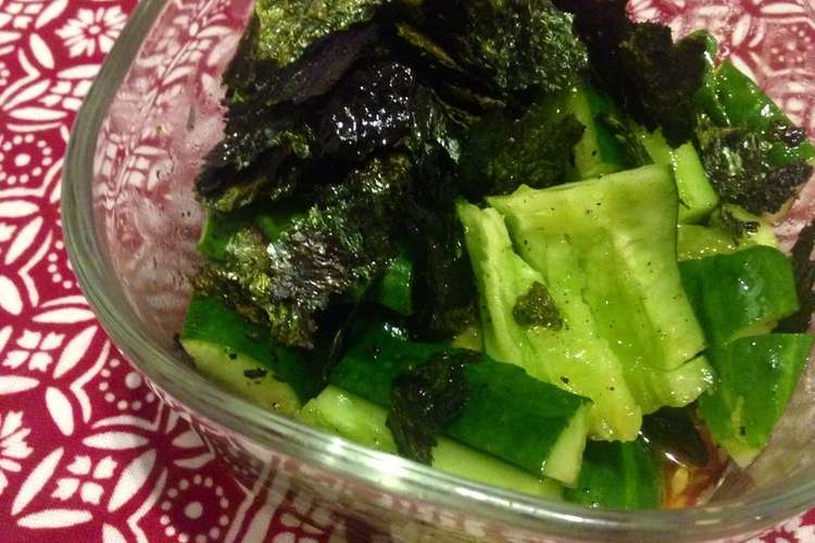 のりまみれ きゅうりたたき 麺つゆごま油 レシピ 作り方 By Maricobabylon クックパッド 簡単おいしいみんなのレシピが359万品