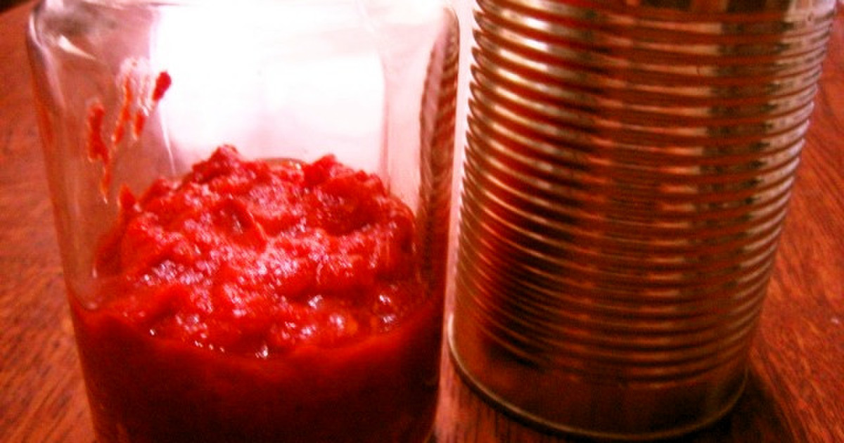 トマト缶de超簡単 手作りトマトペースト レシピ 作り方 By よよっち クックパッド 簡単おいしいみんなのレシピが365万品