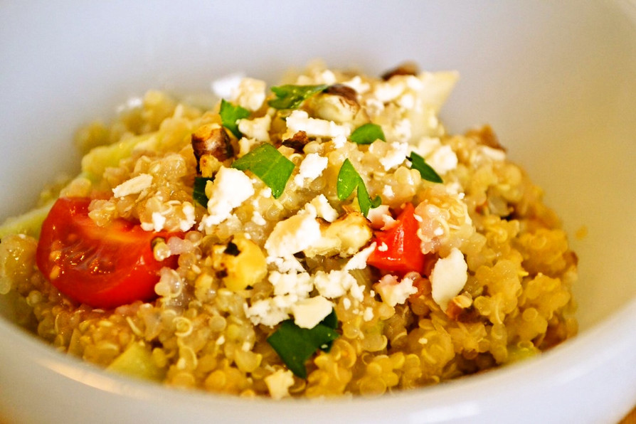 地中海風キヌアサラダのレシピ