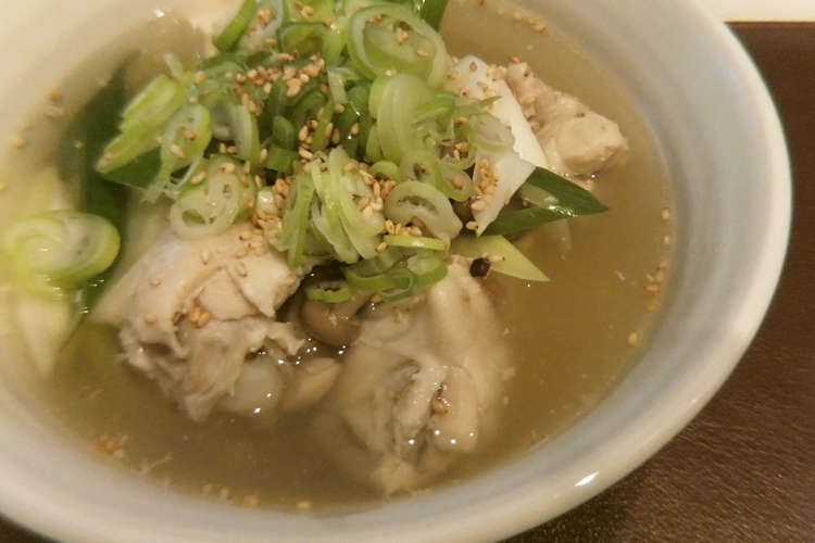 旦那が悶絶 お手軽参鶏湯 レシピ 作り方 By ちょっぱる クックパッド 簡単おいしいみんなのレシピが352万品