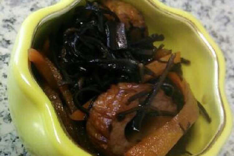 あらめとちくわの炒め煮 レシピ 作り方 By ゆきのんの クックパッド 簡単おいしいみんなのレシピが361万品