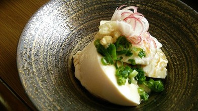 亜麻仁(アマニ)油で簡単に高級豆腐に変身の写真