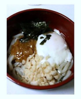 超簡単ぶっかけうどん