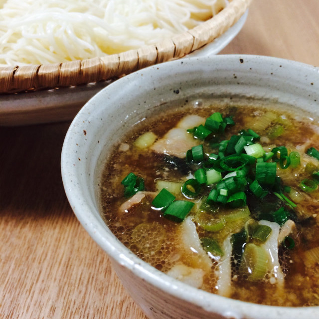 素麺つけ麺これイケ麺 スタミナつゆ レシピ 作り方 By 気まま食堂 クックパッド 簡単おいしいみんなのレシピが360万品