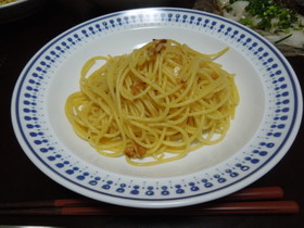 簡単シンプル♪ぺペロンチーノ