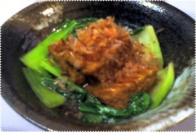 簡単!厚揚げで揚げだし豆腐風