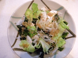 カブ胡麻サラダ～焼肉屋風ドレッシング～の画像