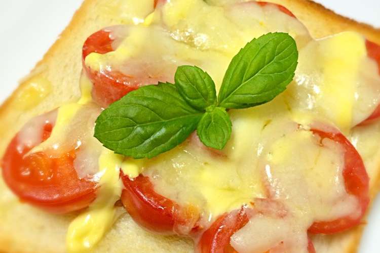 簡単 ミニトマトのチーズトースト レシピ 作り方 By ルナｐボール クックパッド 簡単おいしいみんなのレシピが355万品