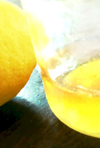 レモンシロップ　ジュースやかき氷に♪