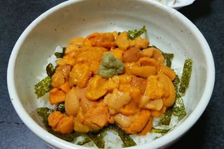 乗せるだけ うに丼 レシピ 作り方 By ちょろ きゅう クックパッド 簡単おいしいみんなのレシピが354万品