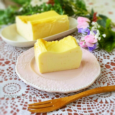 モチモチ♡ベイクドヨーグルトケーキの写真