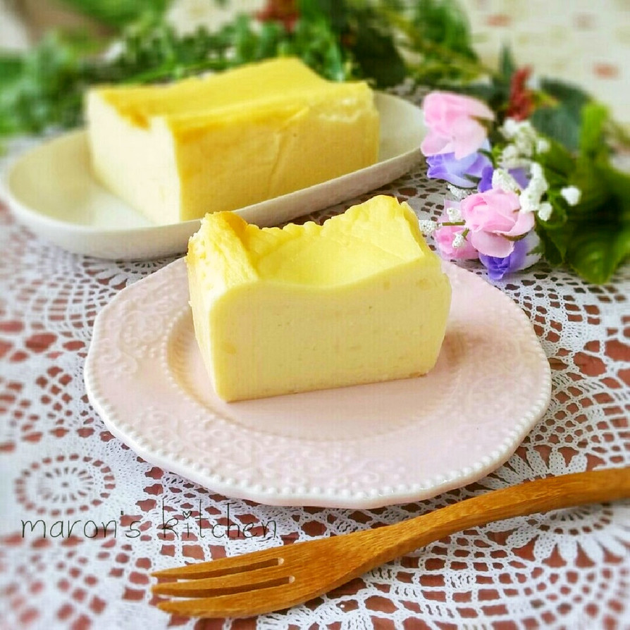 モチモチ♡ベイクドヨーグルトケーキの画像
