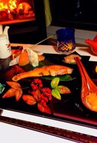鮭児 焼き魚