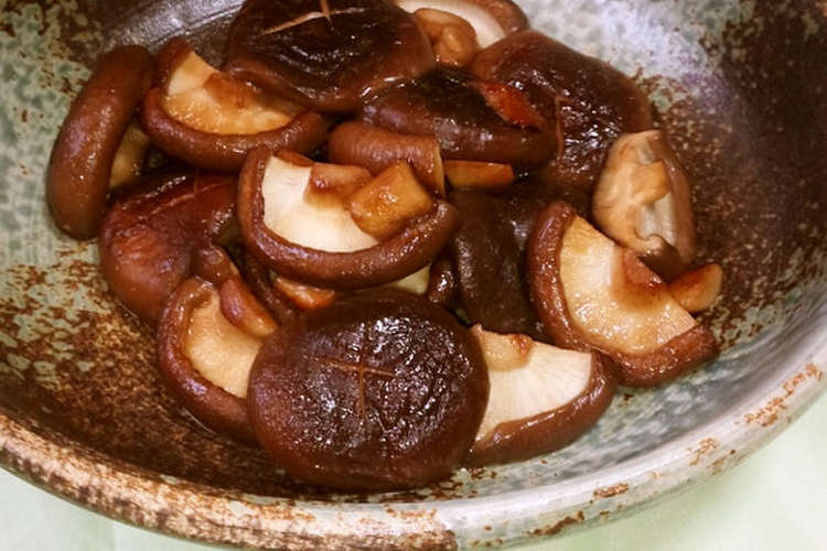 超簡単 椎茸のバター醤油炒め レシピ 作り方 By ﾁｲﾁｬﾝﾏﾏ クックパッド 簡単おいしいみんなのレシピが353万品