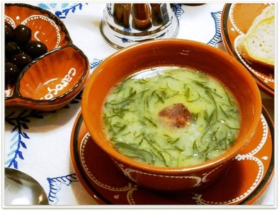 ポルトガルケールのスープ★小松菜もOKの写真