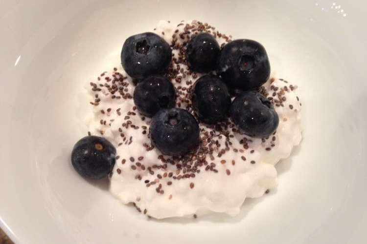 チアシードｘブルーベリーｘカッテージ レシピ 作り方 By まりぼー クックパッド 簡単おいしいみんなのレシピが354万品