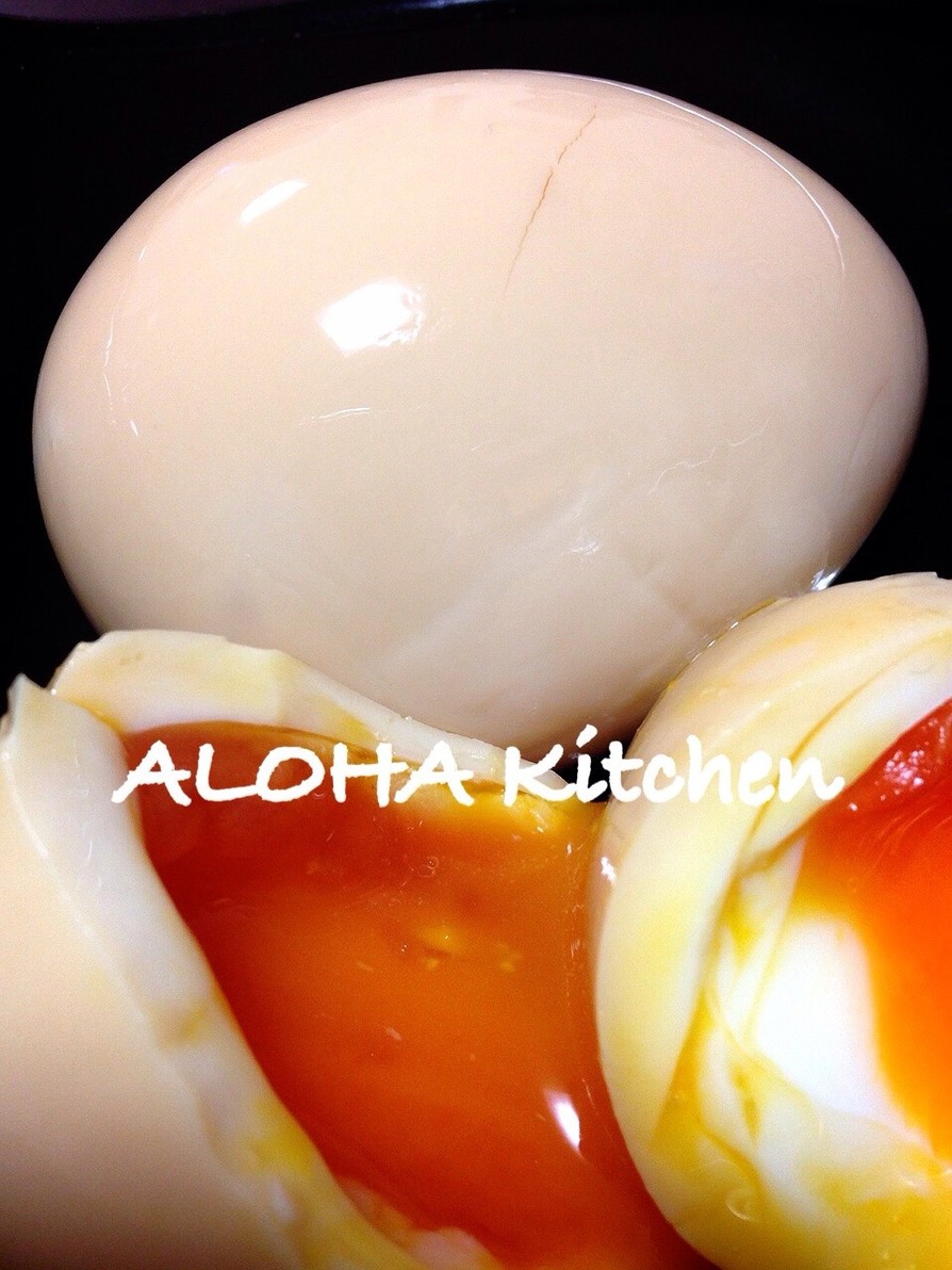 麺つゆで簡単！半熟味付け卵・味玉・煮卵☆の画像