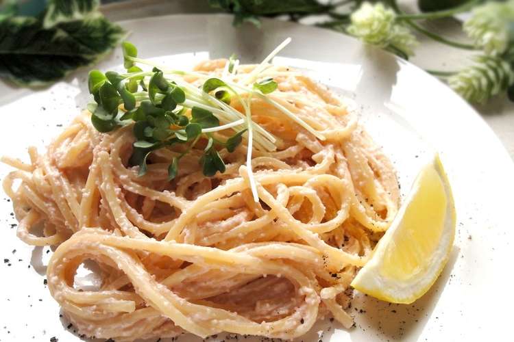 明太子屋の直伝 濃厚明太クリームパスタ レシピ 作り方 By 鳴海屋旬彩 クックパッド