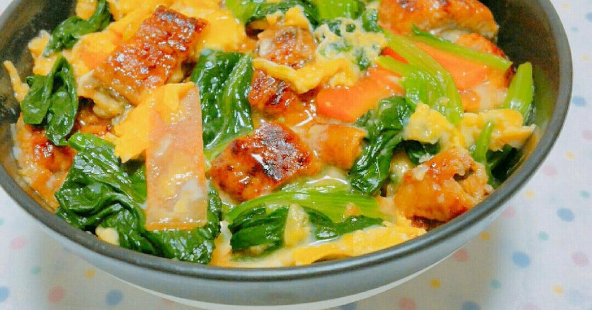 鰻とほうれん草の卵とじ＊丼にも♪ by まあまま☆0403 【クックパッド】 簡単おいしいみんなのレシピが318万品