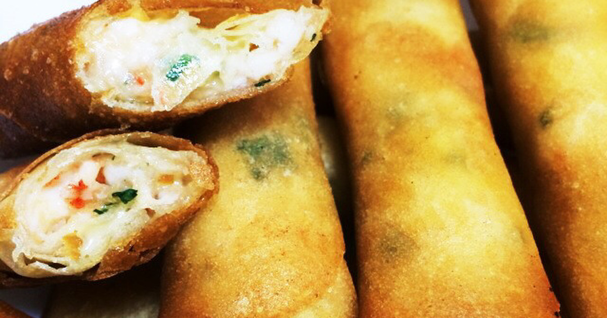 家族争奪簡単エビチーズ春巻き 餃子にも レシピ 作り方 By パリリンコ クックパッド 簡単おいしいみんなのレシピが352万品