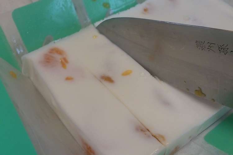 オリキューブで混ぜるだけの牛乳寒天 レシピ 作り方 By かおかお03 クックパッド 簡単おいしいみんなのレシピが356万品