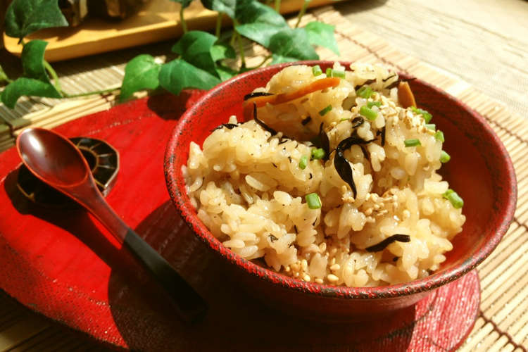 夏休み 働くママ 子供喜ぶ炊込みご飯 レシピ 作り方 By はーたんのおっかさん クックパッド 簡単おいしいみんなのレシピが358万品