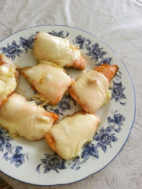 お弁当に☆簡単鮭のチーズ焼きの画像