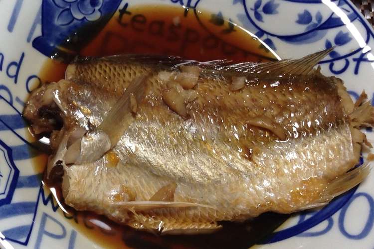 主人が喜ぶ 簡単いしもち 白身魚 煮つけ レシピ 作り方 By ゆるまめ クックパッド 簡単おいしいみんなのレシピが361万品