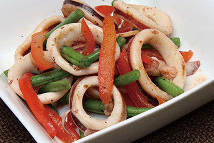 イカといんげんの白だしバター炒め レシピ 作り方 By 味とこころ クックパッド 簡単おいしいみんなのレシピが377万品