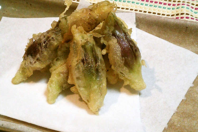みょうが好きのみょうがの天ぷら レシピ 作り方 By はらぺこあゆ クックパッド