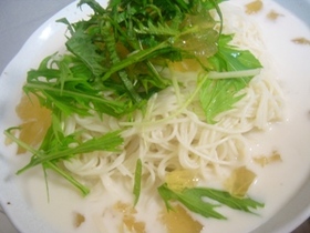 ひんや~り☆ビシソワーズdeそうめん☆
