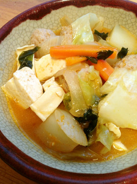 チゲ風おかずスープ