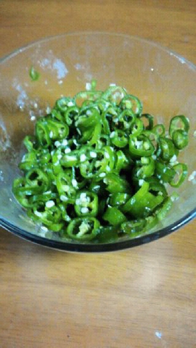 激辛！ご飯が進む青唐辛子 by つな：たーぴー 【クックパッド】 簡単おいしいみんなのレシピが356万品