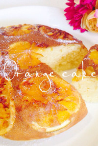 炊飯器でオレンジケーキ☆HMで簡単