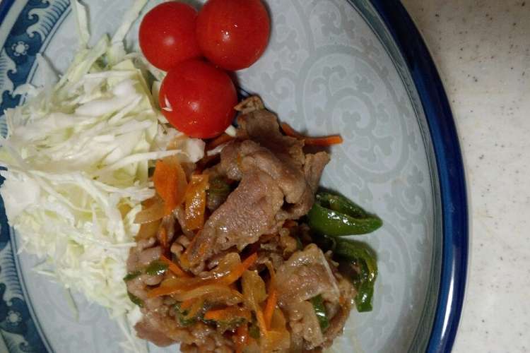 うちの野菜たっぷり生姜焼き レシピ 作り方 By もかべる クックパッド 簡単おいしいみんなのレシピが359万品