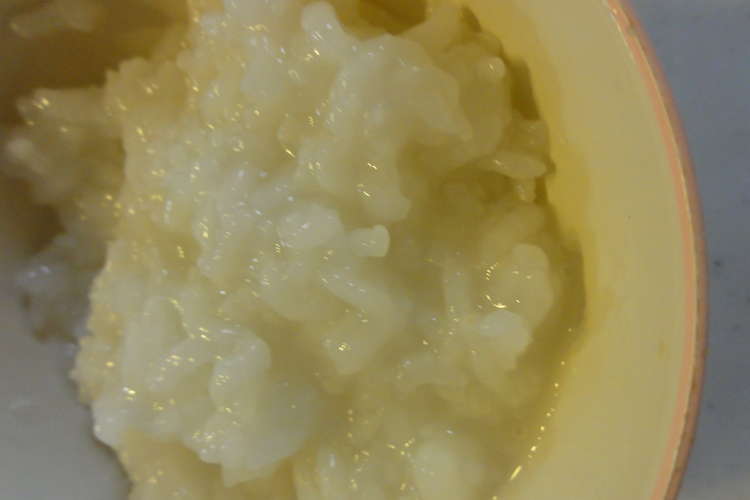 ３倍粥 離乳食後期 圧力鍋 レシピ 作り方 By まあみママ クックパッド 簡単おいしいみんなのレシピが360万品