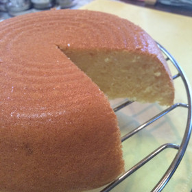 炊飯器でスポンジケーキ