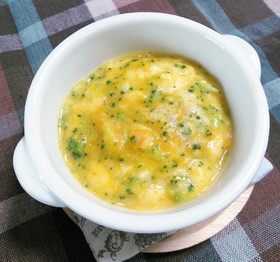 離乳食中期!かぼちゃミルクパン粥