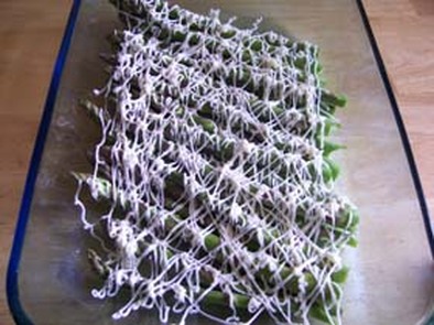 アスパラガスの糸マヨ＊オーブングリルの写真