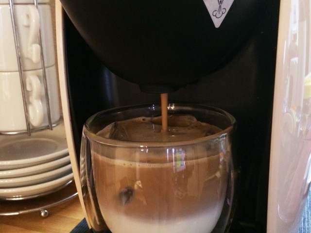 バリスタde薄くないアイスコーヒーラテ レシピ 作り方 By 杏のキッチン クックパッド