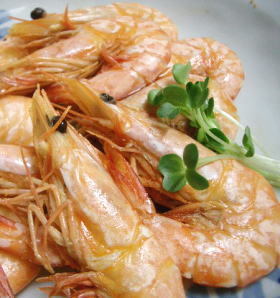 超簡単!海老のチューハイ蒸し