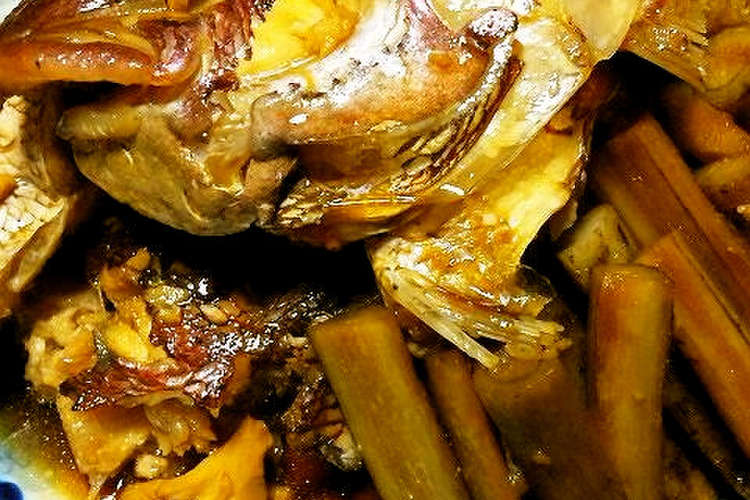 こってり鯛のあら炊き レシピ 作り方 By Bojako45 クックパッド 簡単おいしいみんなのレシピが361万品