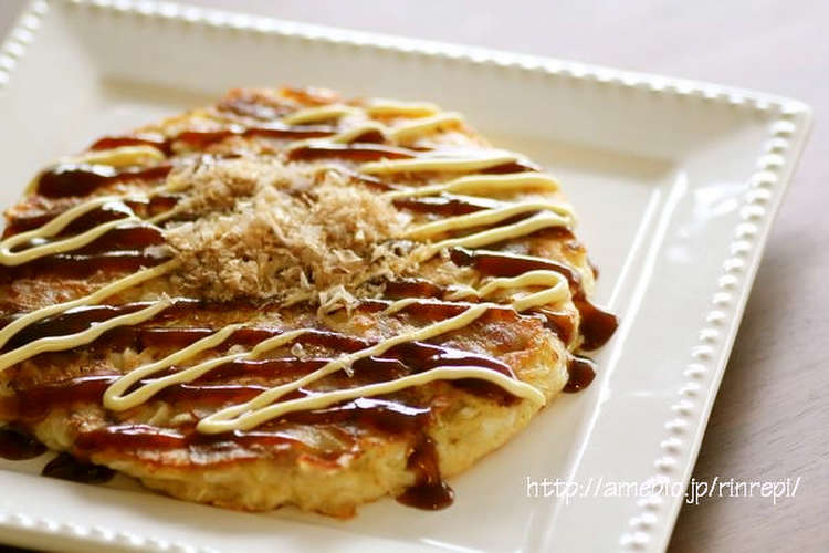 米粉お好み焼き明太もちチーズ レシピ 作り方 By 勇気凛りん岸田夕子 クックパッド 簡単おいしいみんなのレシピが352万品