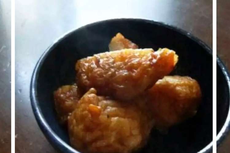 煮るだけ 揚げ物の煮付け レシピ 作り方 By みゃあcooking クックパッド 簡単おいしいみんなのレシピが360万品